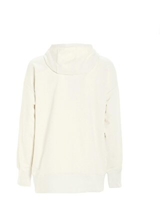 Slam Kırık Beyaz Kadın Kapüşonlu Regular Fit Sweatshirt A906002S00_DECK WS HOOD
