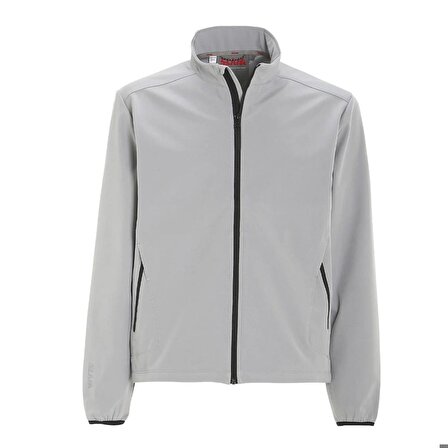 Slam ACT SOFTSHELL JACKET Gri Erkek Mont