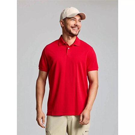 Slam Deck Polo Ss Erkek Kırmızı T-Shirt