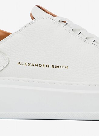 Alexander Smith Beyaz - Kahverengi Erkek Sneaker WEMBLEY
