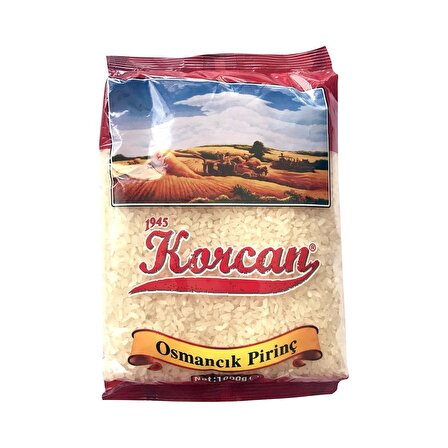 Korcan Osmancık Pirinç 1 kg 4 lü