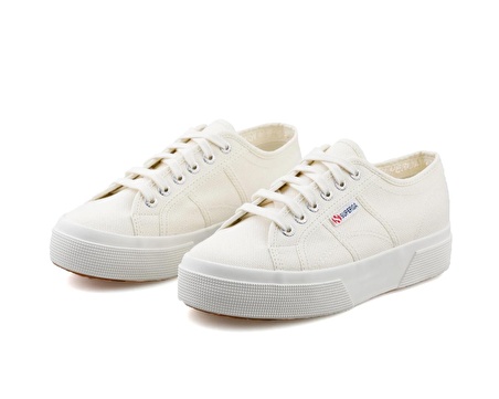 Superga 2740 Platform Beige Unisex Günlük Ayakkabı 2740-PLATFORM-BEIGE Bej