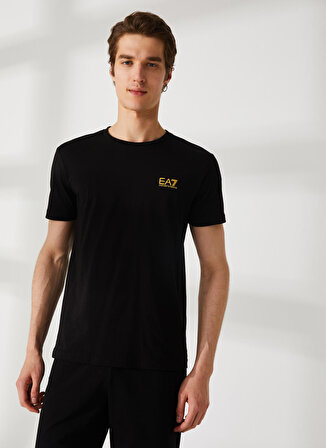 EA7 Siyah Erkek T-Shirt