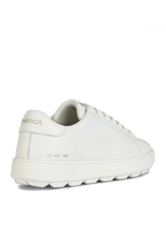 Geox Beyaz Kadın Sneaker D SPHERICA ECUB-1 B
