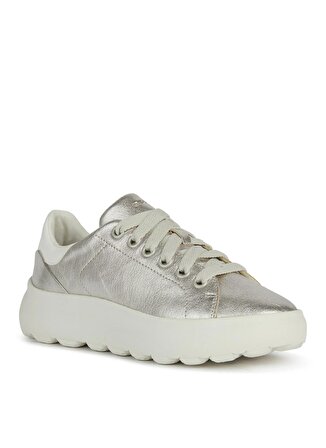 Geox Beyaz - Gümüş Kadın Sneaker D SPHERICA EC4.1 C