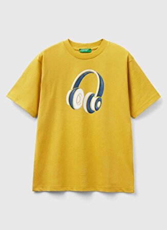 Benetton Hardal Erkek Çocuk T-Shirt 3I1XC10IU