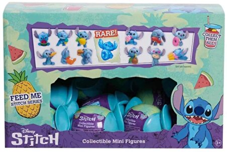 Disney Stitch Mini Kapsül Figür Sürpriz Paket 46278 Lisanslı Ürün