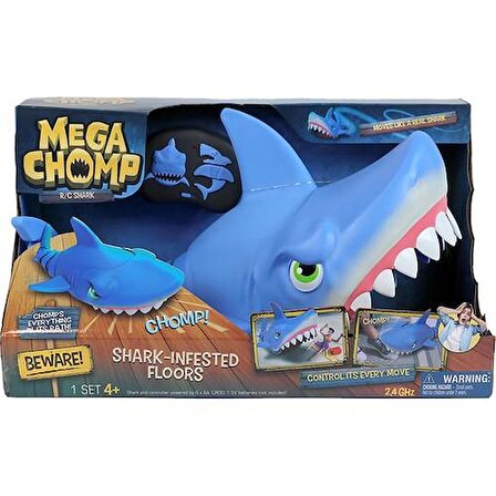 Mega Chomp Rc Köpekbalığı 18493 Lisanslı Ürün
