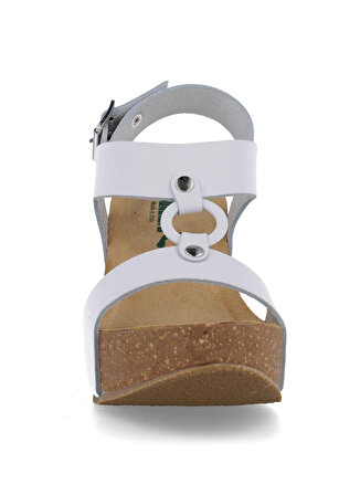 Più Natura Deri Beyaz Kadın Sandalet 29 A 2180 IMB