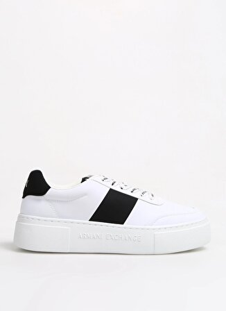 Armani Exchange Beyaz - Siyah Kadın Sneaker XDX134XV726K488