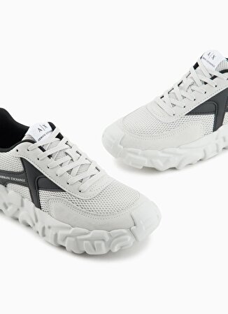 Armani Exchange Beyaz - Siyah Erkek Sneaker XUX211
