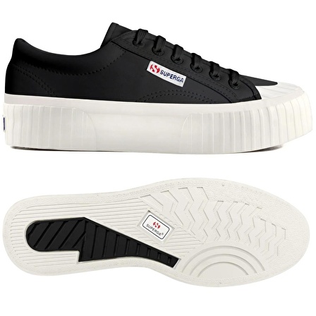 Superga Kadın Ayakkabı 2631 Stripe Platform Vegan Faux Leath