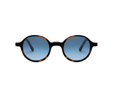 L.G.R REUNION HAVANA BLUE GLASS GRADIENT 46 Ekartman Unisex Güneş Gözlüğü