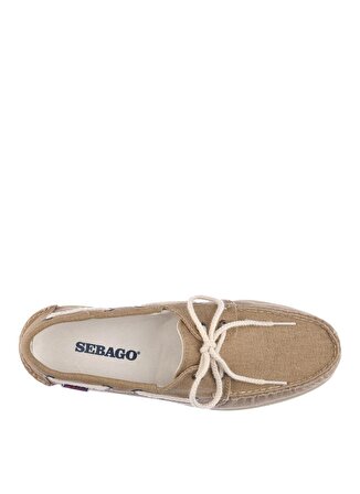 Sebago Bej Erkek Günlük Ayakkabı SEBAGO PORTLAND WASHED CANVAS