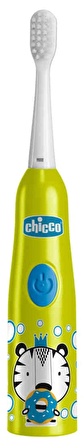 Chicco Çocuklar İçin Pilli Diş Fırçası Kaplan (Yeşil)