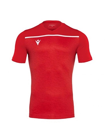 MACRON Erkek Futbol Forması Deneb Shırt Red Wht Ss 50630201