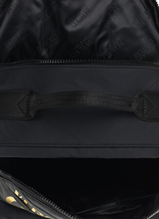 Versace Jeans Couture Siyah Erkek Sırt Çantası 73YA4B90 BLACK/GOLD SIRT ÇANTASI