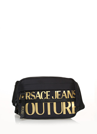 Versace Jeans Couture Siyah Erkek Bel Çantası 73YA4B93 BLACK/GOLD BEL ÇANTASI