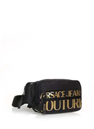 Versace Jeans Couture Siyah Erkek Bel Çantası 73YA4B93 BLACK/GOLD BEL ÇANTASI