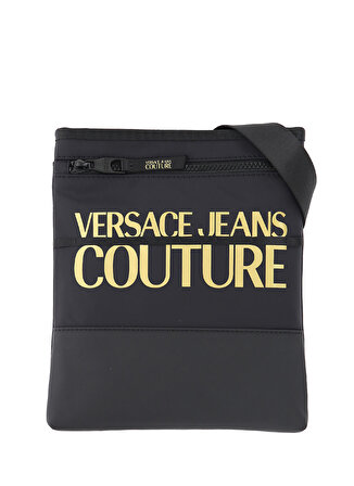 Versace Jeans Couture Siyah Erkek Postacı Çantası 73YA4B95 BLACK/GOLD POSTACI ÇANTASI