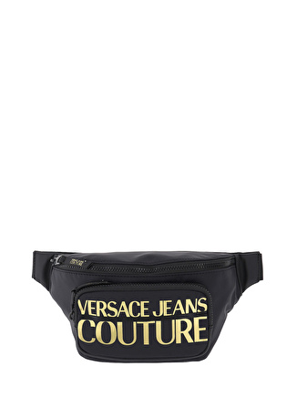 Versace Jeans Couture Siyah Erkek Bel Çantası 73YA4B97 BLACK/GOLD BEL ÇANTASI