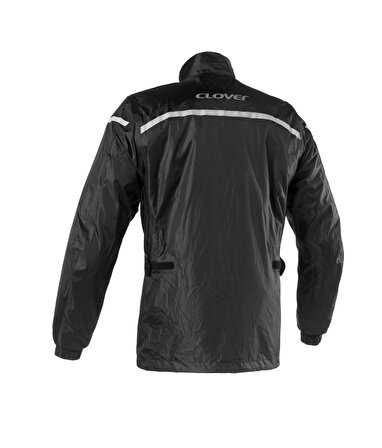 Clover Wet Jacket Pro WP / Üst Yağmurluk Siyah