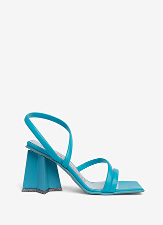 Chiara Ferragni Mavi Kadın Topuklu Ayakkabı