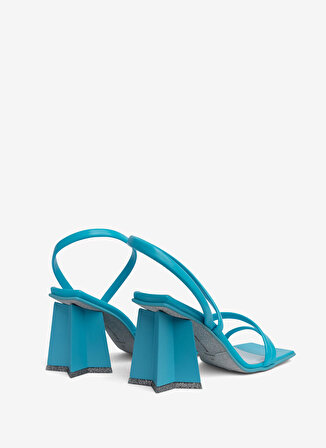 Chiara Ferragni Mavi Kadın Topuklu Ayakkabı