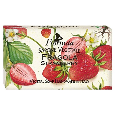 Florinda Fruits Çilek Aromalı Bitkisel Sabun 100 Gr