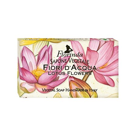 Florinda Flowers Lotus Çiçekleri Bitkisel Sabun 100 Gr