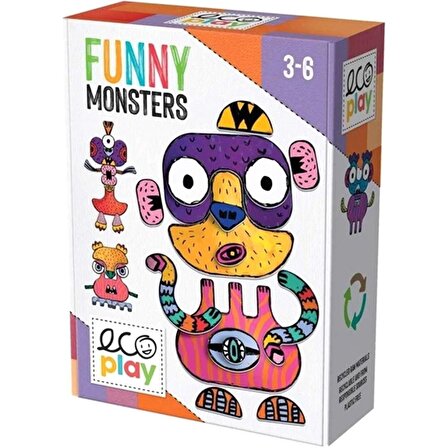 Headu Ecoplay Funny Monsters MU28580