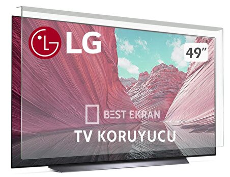 LG 49SM8000PLA TV EKRAN KORUYUCU - Lg 49" inç 123 cm Ekran Koruyucu 