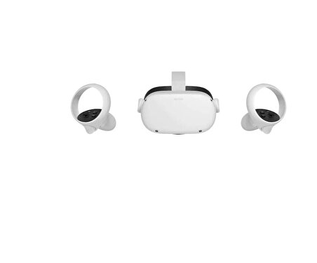 Oculus Quest 2 128 GB Kablosuz VR Sanal Gerçeklik Gözlüğü (OUTLET) (12 AY EVOFONE GARANTİLİ) 