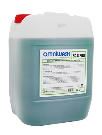 Omniwash Sıvı Bulaşık Makinesi Deterjanı 20 lt 