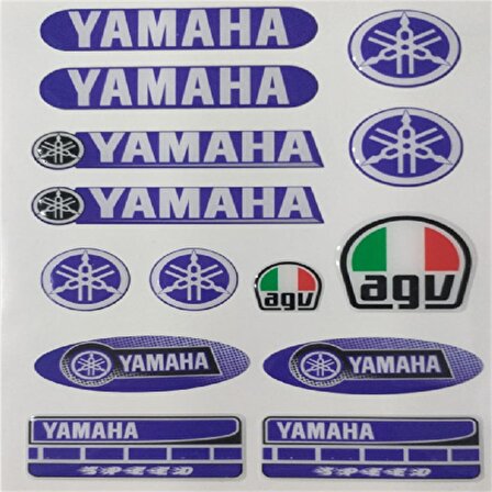 Wolf Tank Pad Yamaha Mavi