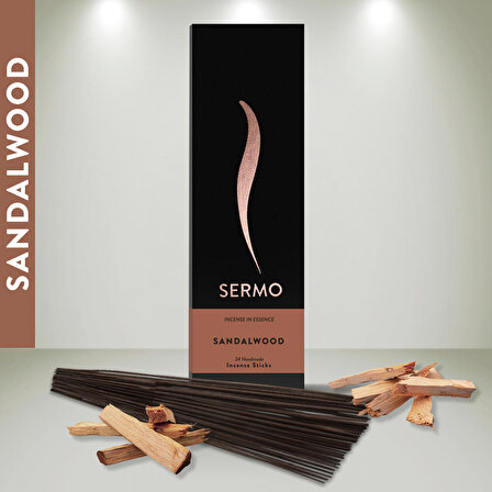 Sermo Premium Tütsü (24 Adet)  - Sandal Ağacı