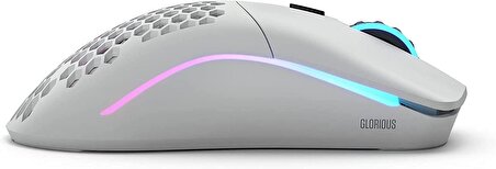 Glorious Model O- Minus Kablosuz Mat Beyaz Orta/Küçük El RGB Oyuncu Mouse GLO-MS-OMW-MW