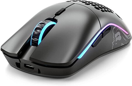 Glorious Model O- Minus Kablosuz Mat Siyah Orta/Küçük El RGB Oyuncu Mouse GLO-MS-OMW-MB