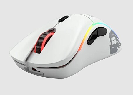 Glorious Model D- Minus Kablosuz Mat Beyaz Orta/Küçük El RGB Oyuncu Mouse GLO-MS-DMW-MW