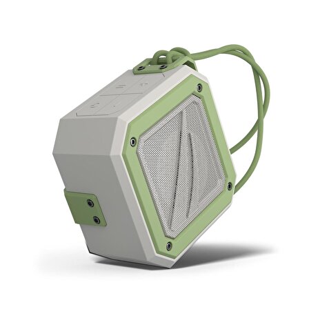 Nautica S100 Dual Suya Dayanıklı Taşınabilir Kablosuz Bluetooth Outdoor Hoparlör Speaker Gri Yeşil