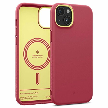 iPhone 15 Kılıf, Caseology Nano Pop Mag (MagSafe Uyumlu)