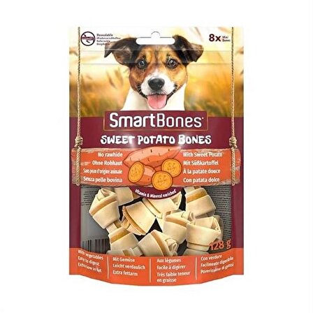Smart Bones Köpekler Için Tatlı Patates Mini 8 Minis.128gr