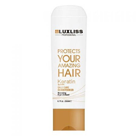 Luxliss Protect Your Amazing Hair Besleyici Tüm Saç Tipleri İçin Keratinli Saç Kremi 200 ml