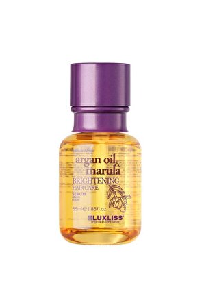 Luxliss Argan Oil - Marula Brightening Hair Care Serum 55 ml