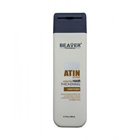 Beaver Thickening Kırılma Karşıtı Tüm Saç Tipleri İçin Keratinli Saç Kremi 200 ml