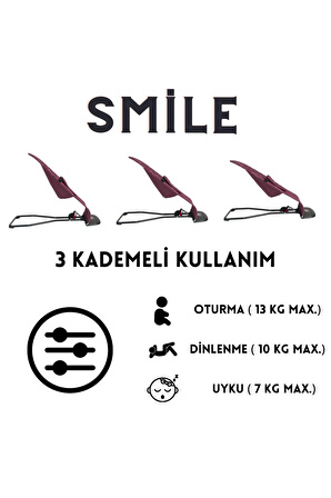 Mamma Smile ECO Sallanır Üç Kademeli Ana Kucağı