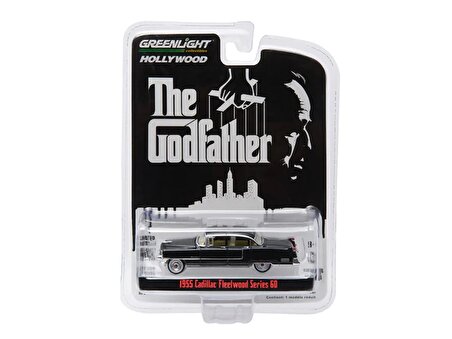 Greenlight 1:64 The Godfather (1972) - 1955 Cadillac Fleetwood Series 60 Special Solid Pack 44740-B
