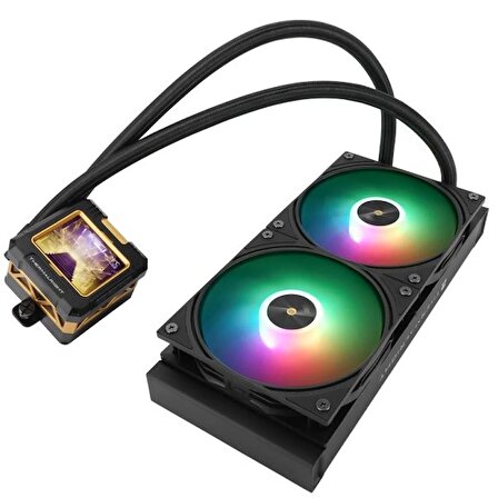 Thermalright Frozen Warframe 240 Black ARGB 240mm Intel-AMD Uyumlu Siyah İşlemci Sıvı Soğutucu