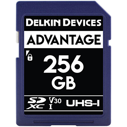 Delkin Devices 256GB Advantage 100MB/s SDXC Hafıza Kartı