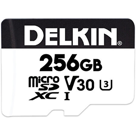 Delkin Devices 256GB Hyperspeed 100MB/s MicroSD Hafıza Kartı